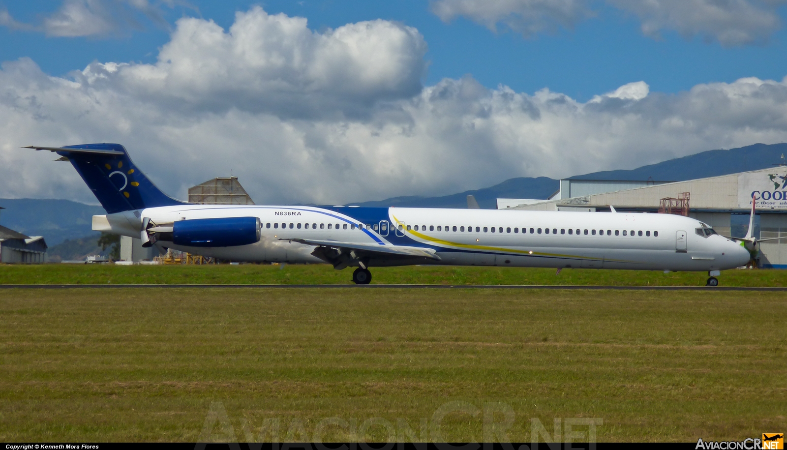N836RA - McDonnell Douglas MD-83 (DC-9-83) - Falcon Air Express (Dutch Antilles Express)