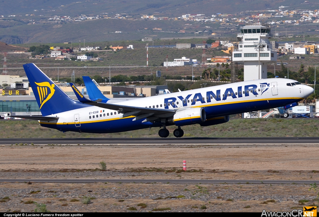 EI-EGB - Boeing 737-8AS - Ryanair