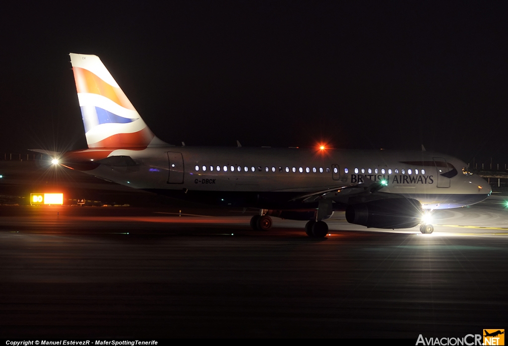 G-DBCK - Airbus A319-131 - British Airways