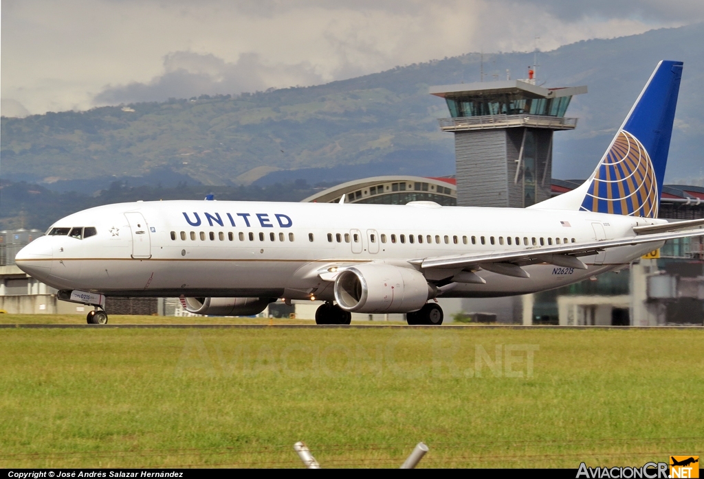 N26215 - Boeing 737-800 - Continental Airlines