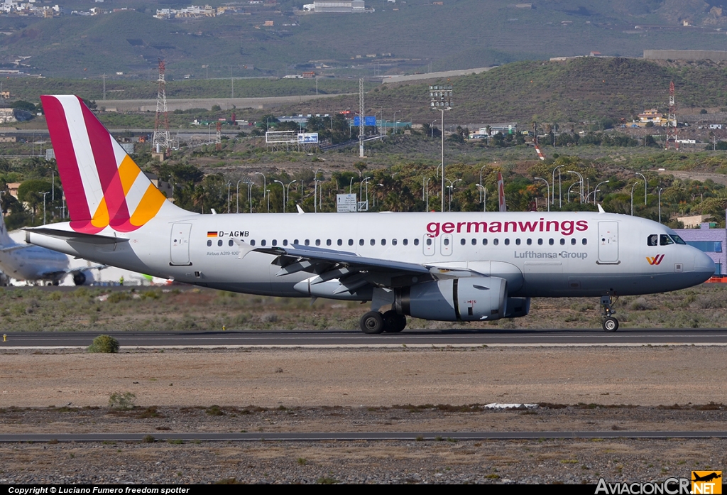 D-AGWB - Airbus A319-132 - Germanwings