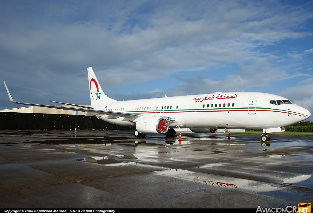 CN-MVI - Boeing 737-8KB BBJ2 - Morocco - Government