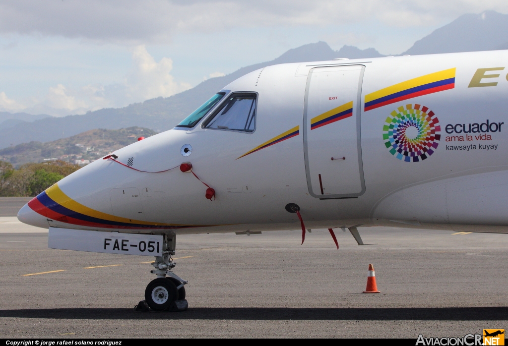 FAE-051 - Embraer ERJ-135BJ Legacy - Fuerza Aerea Ecuatoriana