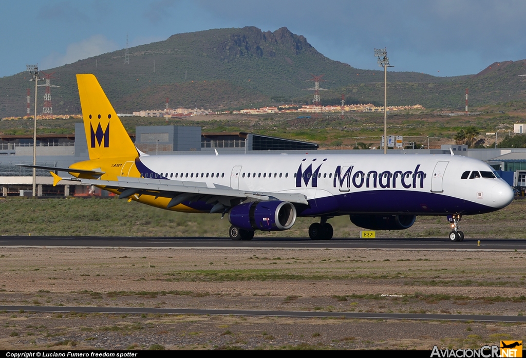 G-OZBZ - Airbus A321-231 - Monarch Airlines