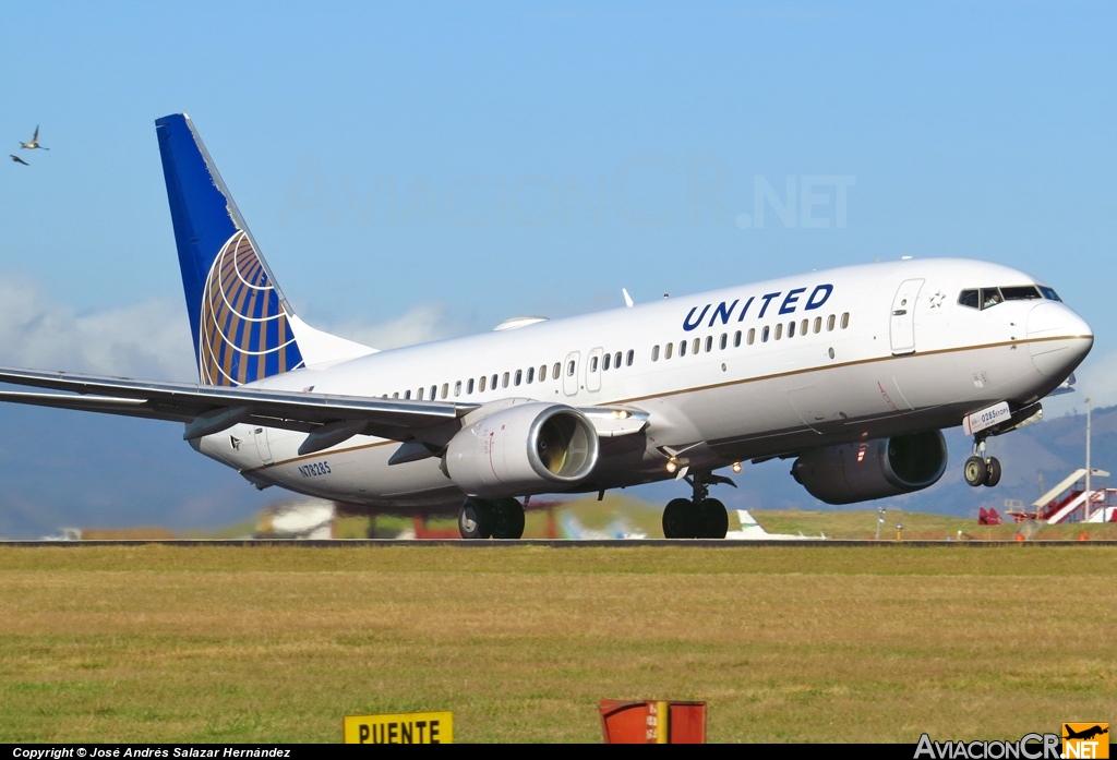 N78285 - Boeing 737-800 - Continental Airlines
