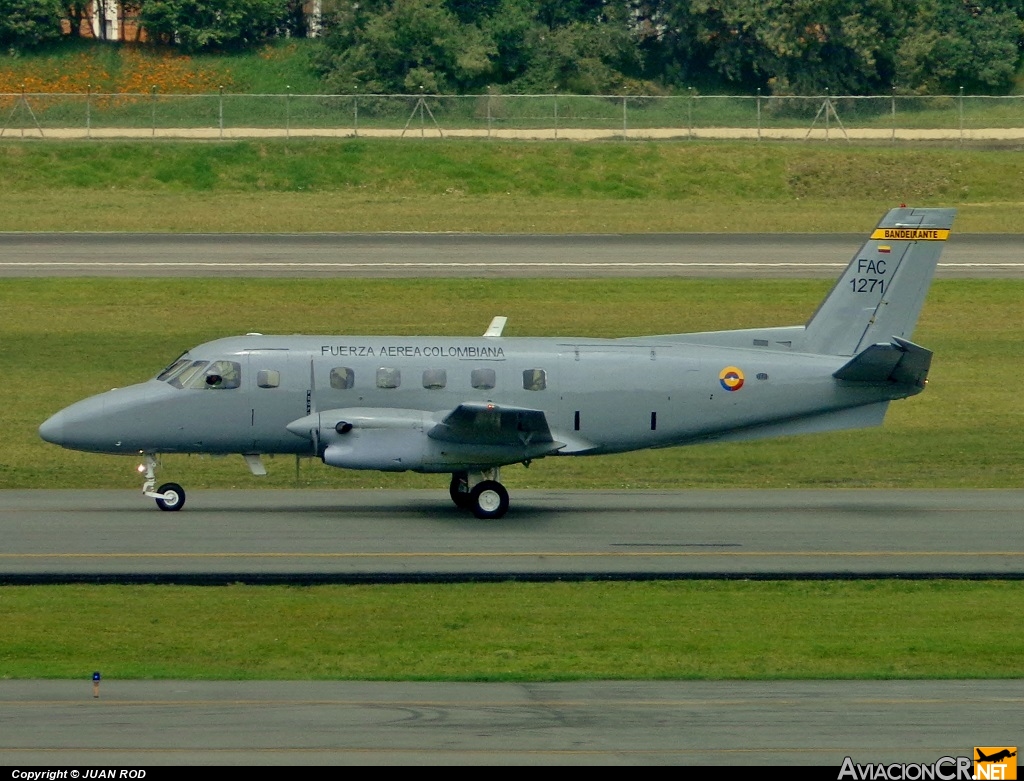 FAC-1271 - EMB-110P1A Bandeirante - Fuerza Aérea Colombiana