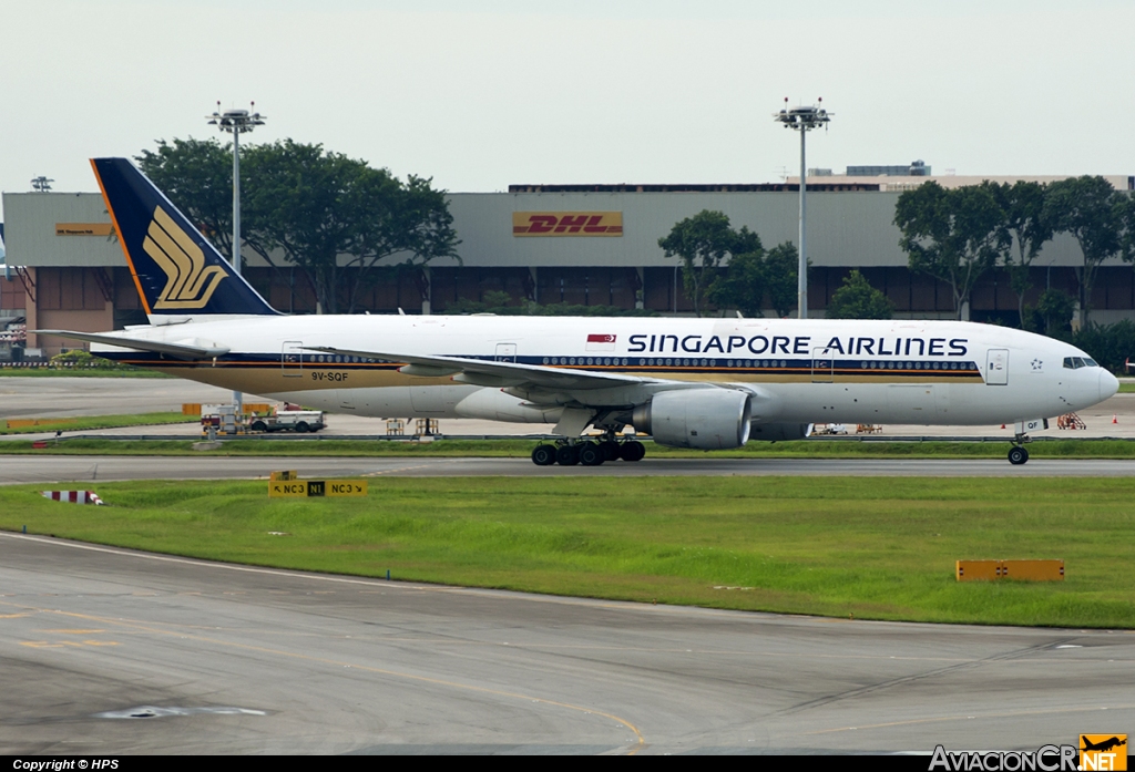 9V-SQF - Boeing 777-212/ER - Singapore Airlines