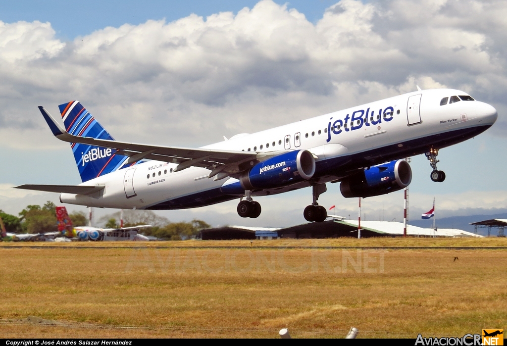N821JB - Airbus A320-232 - Jet Blue