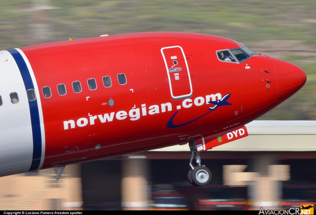 LN-DYD - Boeing 737-8JP - Norwegian Air Shuttle