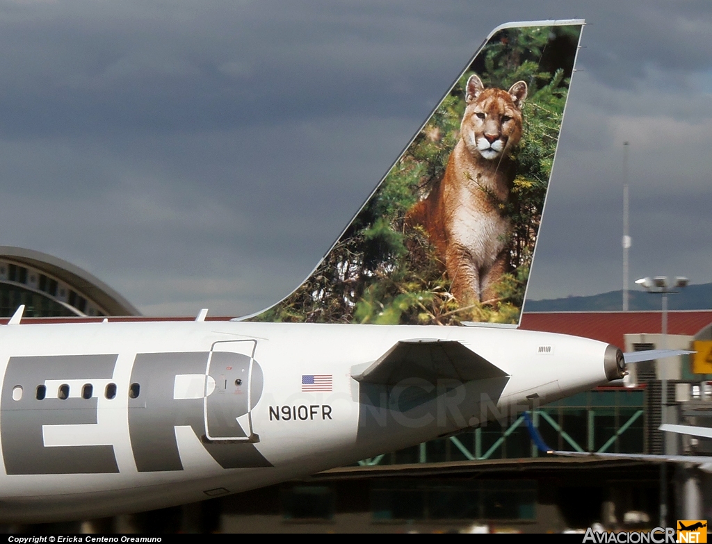 N910FR, Frontier Airlines, Airbus A319-111