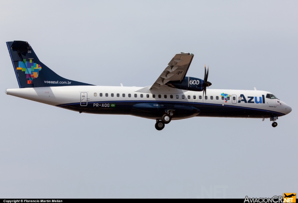 PR-AQG - ATR -72-212A(600) - Azul Linhas Aéreas Brasileiras