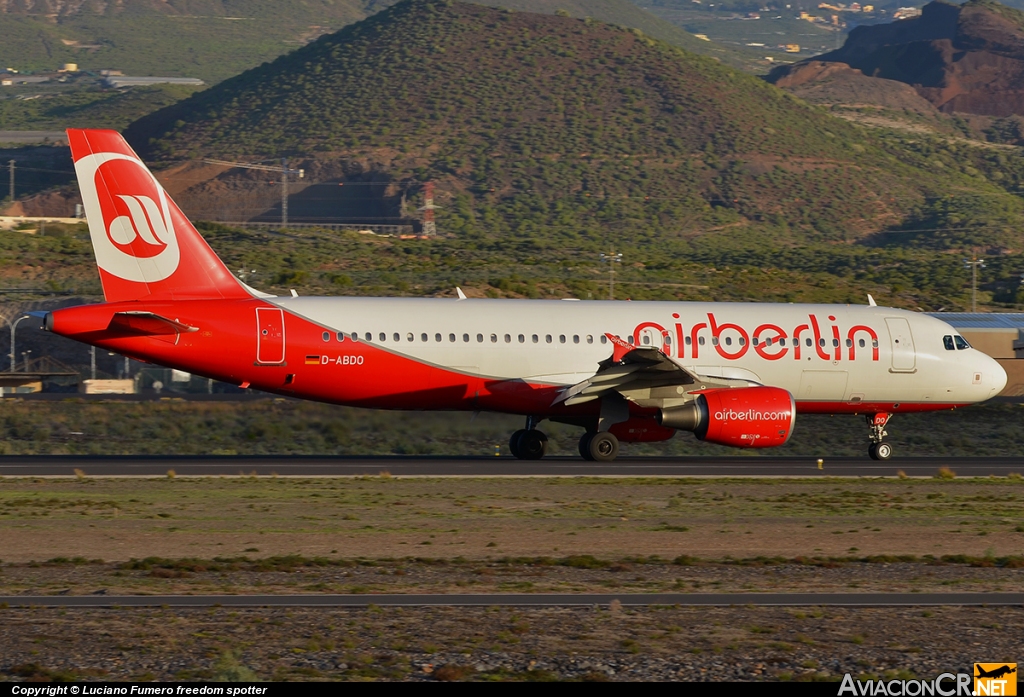 D-ABDO - Airbus A320-214 - Air Berlin