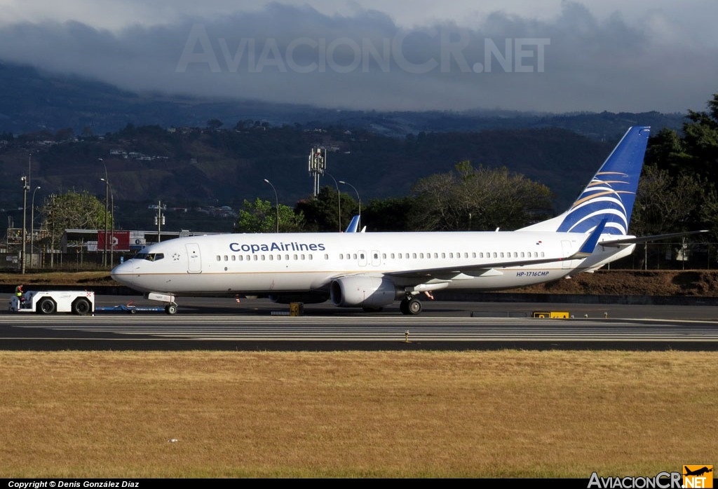 HP-1716CMP - Boeing 737-8V3 - Copa Airlines