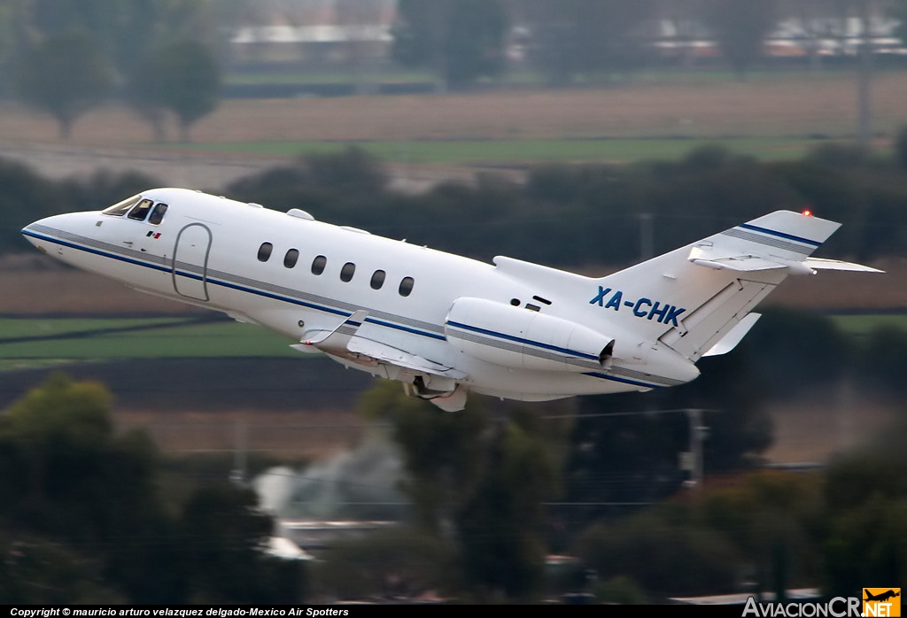XA-CHK - Raytheon Hawker 800 - Privado
