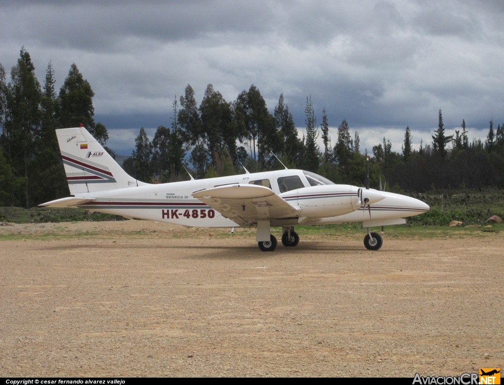 HK-4850 - Piper PA-34-200T Seneca II - Alas Colombia