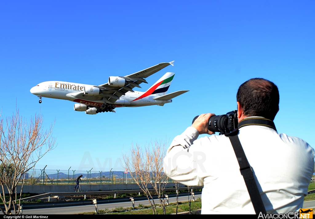A6-EEE - Airbus A380-861 - Emirates