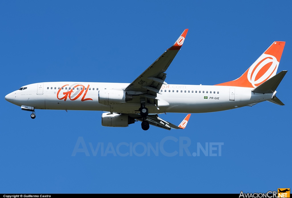PR-GIE - Boeing 737-800 - Gol Transportes Aereos
