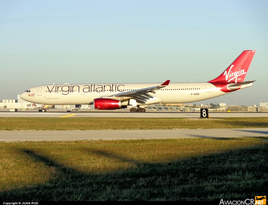G-VGBR - Airbus A330-343X - Virgin Atlantic Airways