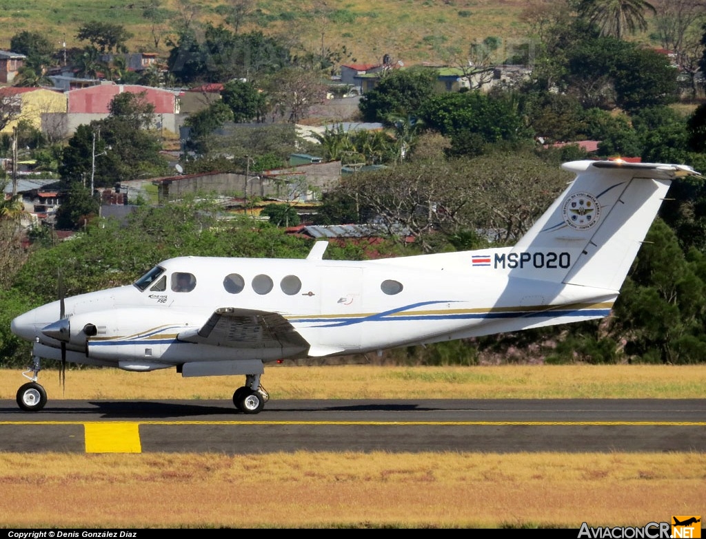 MSP020 - Beechcraft F90-1 King Air - Ministerio de Seguridad Pública - Costa Rica