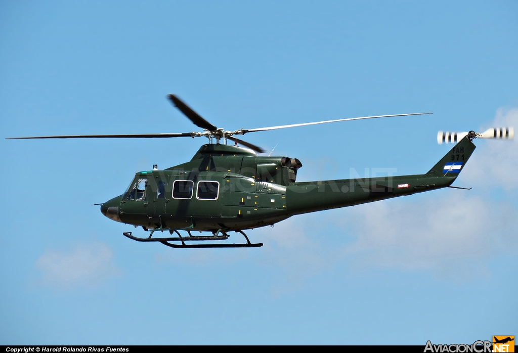 FAH-971 - Bell 412 - Fuerza Aerea Hondureña