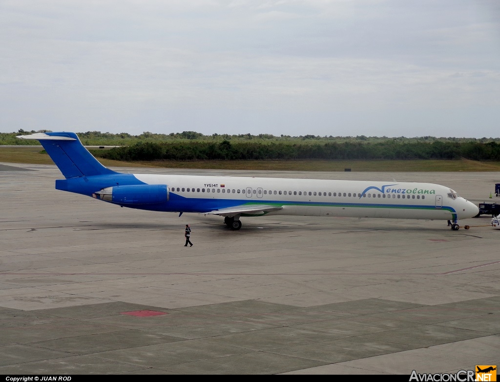 YV-514T - McDonnell Douglas MD-82 (DC-9-82) - Venezolana