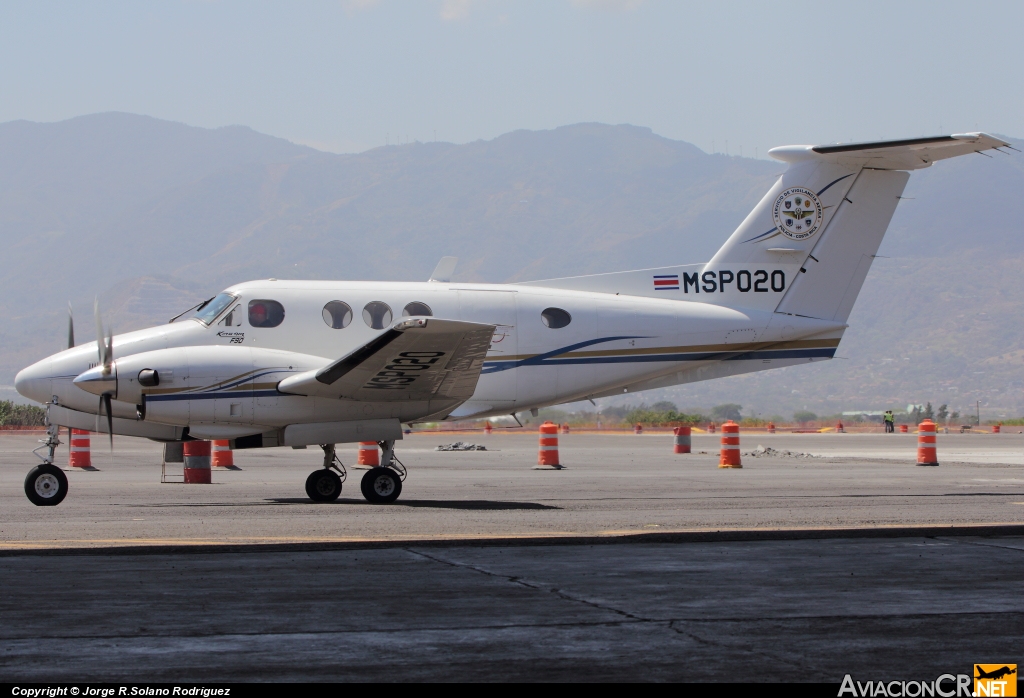 MSP020 - Beechcraft F90-1 King Air - Ministerio de Seguridad Pública - Costa Rica