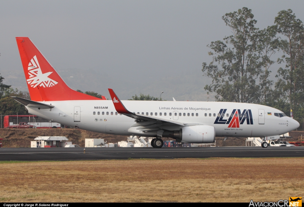N855AM - Boeing 737-752 - LAM Mozambique
