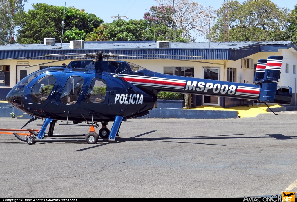 MSP008 - Mcdonnell Douglas MD600N - Ministerio de Seguridad Pública - Costa Rica
