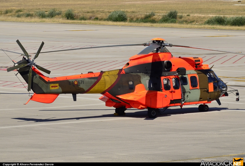 HU.27-04/E - Eurocopter AS-532AL Cougar - Ejercito de Tierra de España