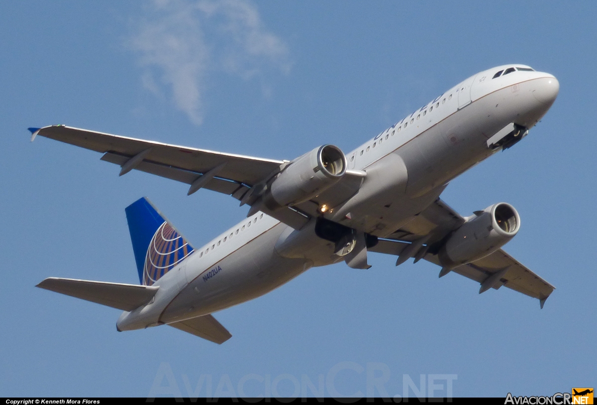 N402UA - Airbus A320-232 - United Airlines