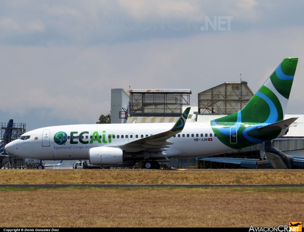 HB-JJH - Boeing 737-752 - ECair - Equatorial Congo Airlines