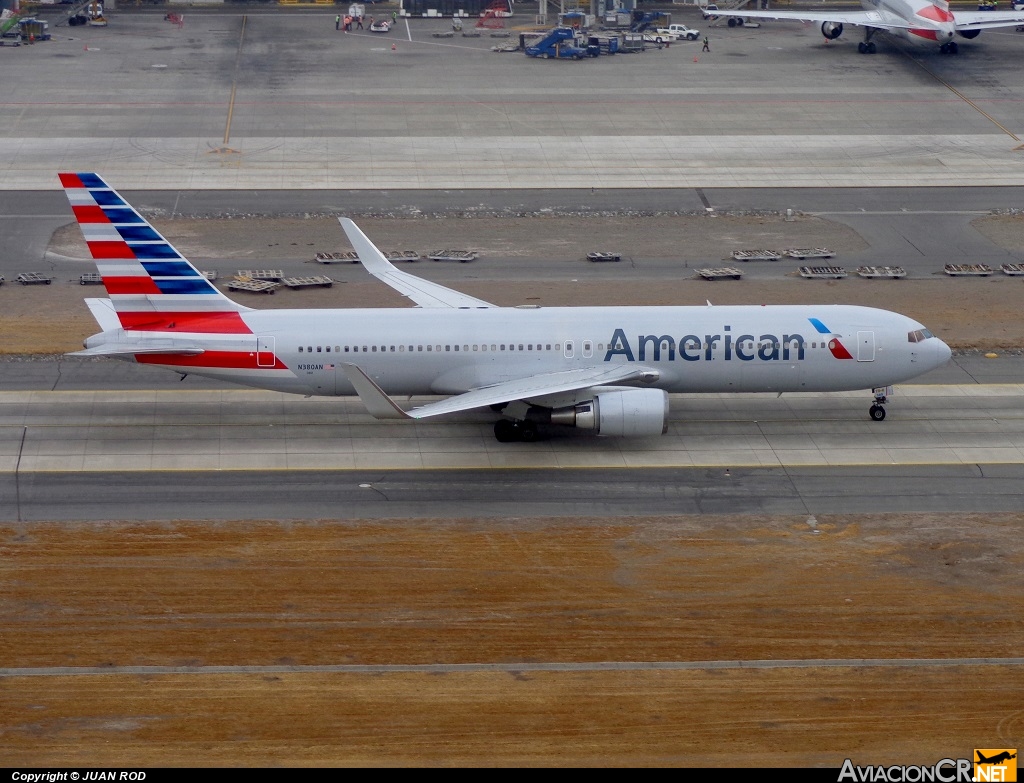 N380AN - Boeing 767-323/ER (WL) - American Airlines