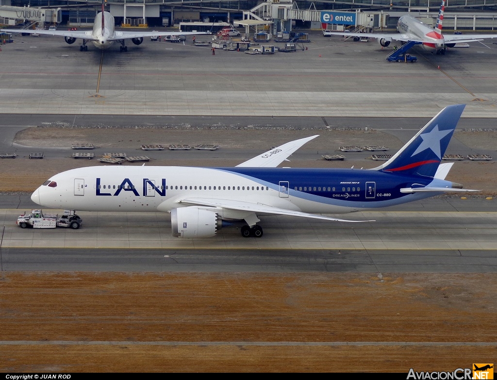 CC-BBD - Boeing 787-816 Dreamliner - LAN Airlines