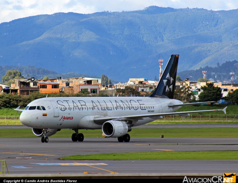 N454AV - Airbus A320-214 - Avianca Colombia