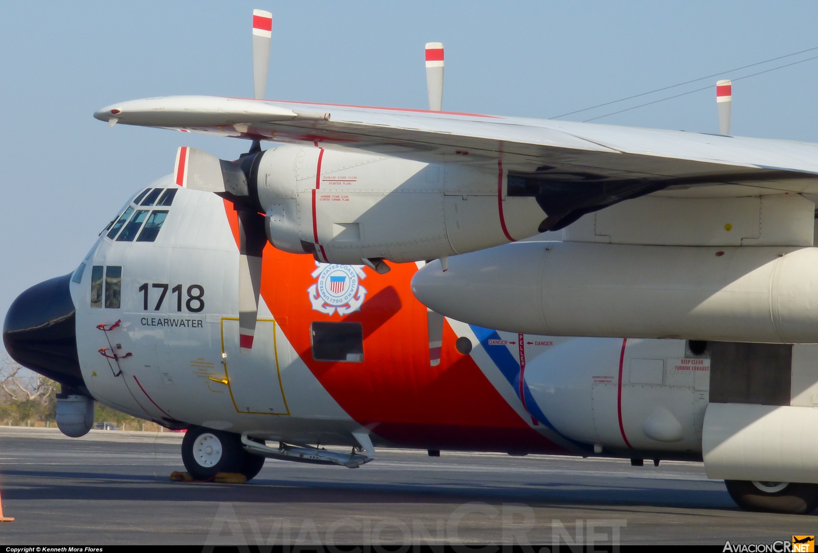 1718 - Lockheed HC-130H Hercules (L-382) - U. S. Coast Guard