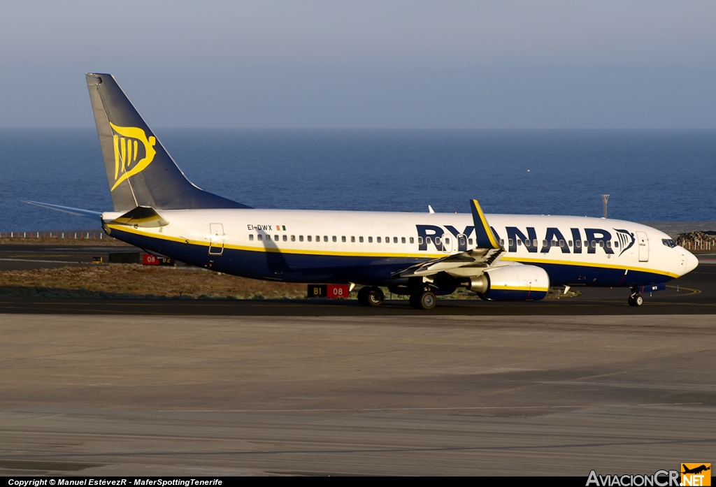 EI-DWX - Boeing 737-8AS - Ryanair
