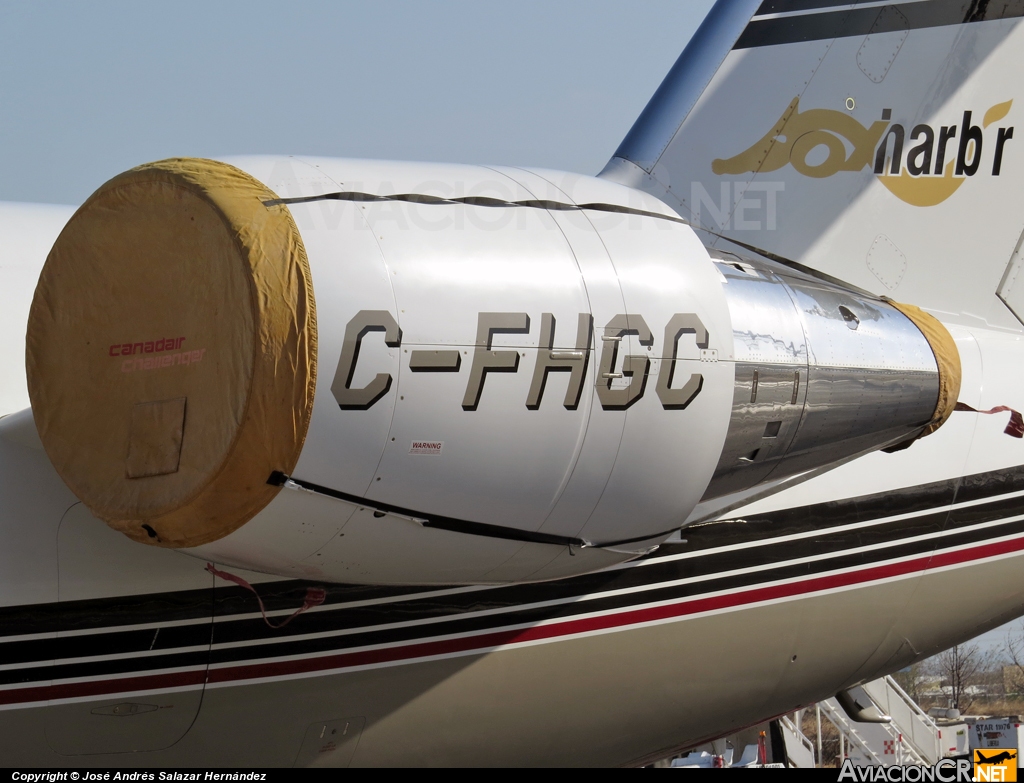 C-FHGC - Canadair CL-600-2B16 Challenger 604 - Privado (Fox Harb'r)