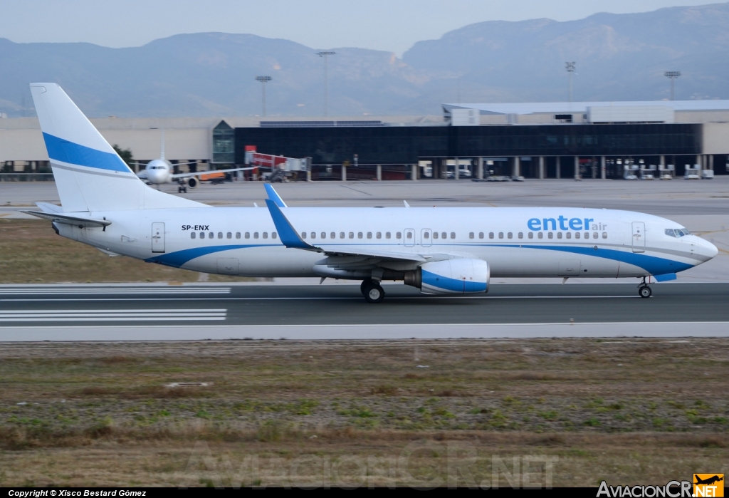 SP-ENX - Boeing 737-8Q8 - Enter Air