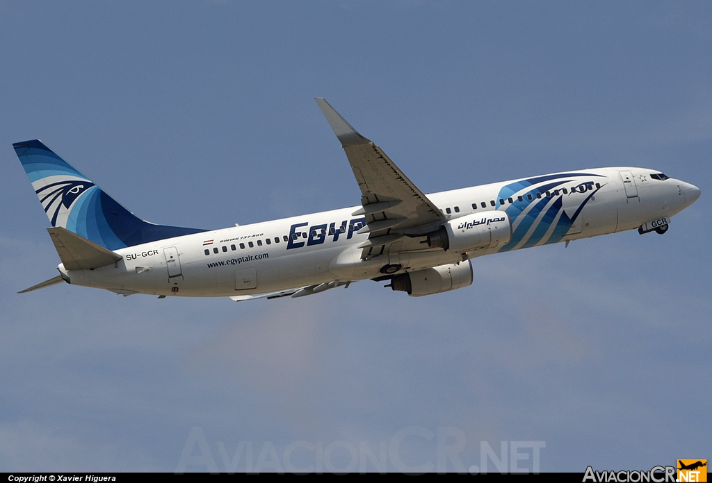 SU-GCR - Boeing 737-866 - EgyptAir