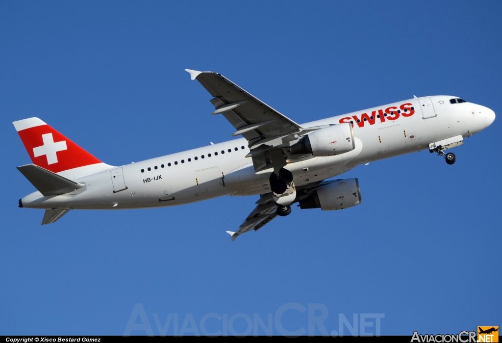 HB-IJX - Airbus A320-214 - Swiss International Airlines