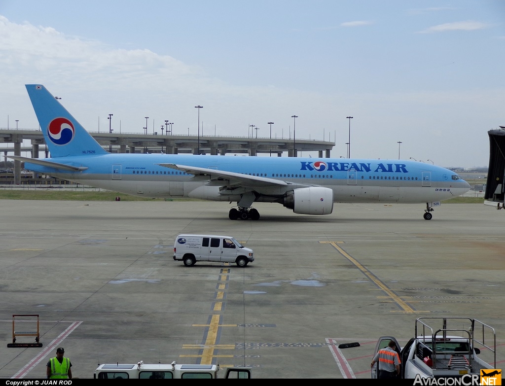 HL7526 - Boeing 777-2B5/ER - Korean Air