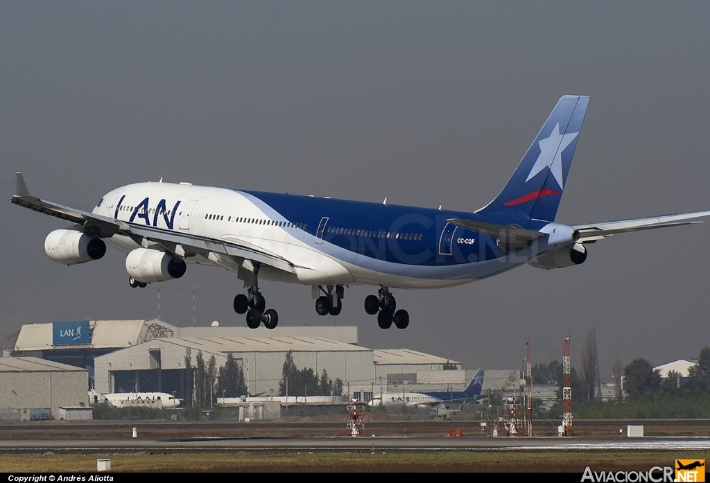 CC-CQF - Airbus A340-313X - LAN Chile