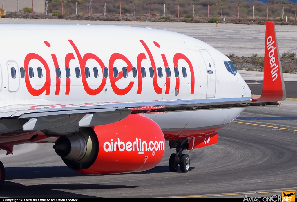 D-ABKW - Boeing 737-86J - Air Berlin