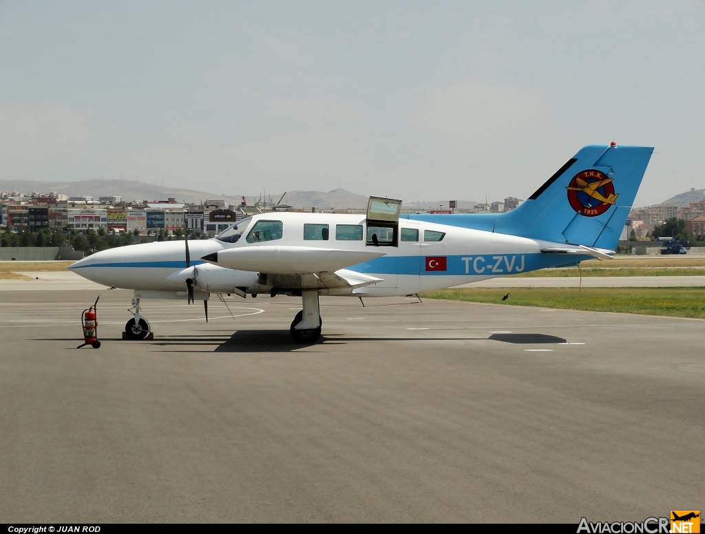 TC-ZVJ - Cessna 402B - Turkish Aeronautical Association