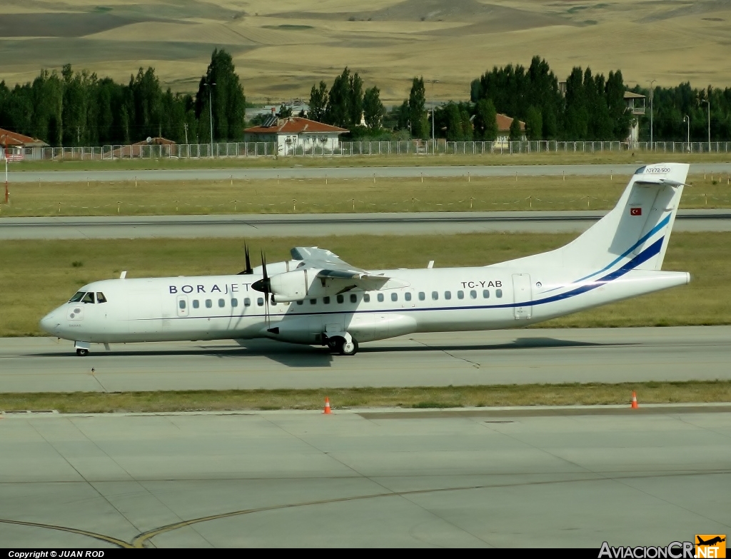 TC-YAB - ATR 72-500 - Borajet