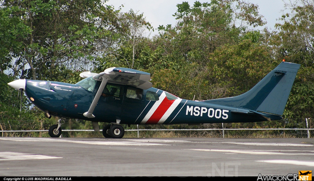 MSP005 - Cessna U206 G Soloy Turbine 206 - Ministerio de Seguridad Pública - Costa Rica