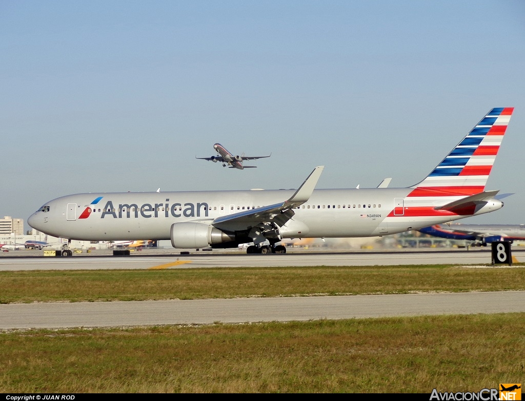 N349AE - Boeing 767-323/ER - American Airlines