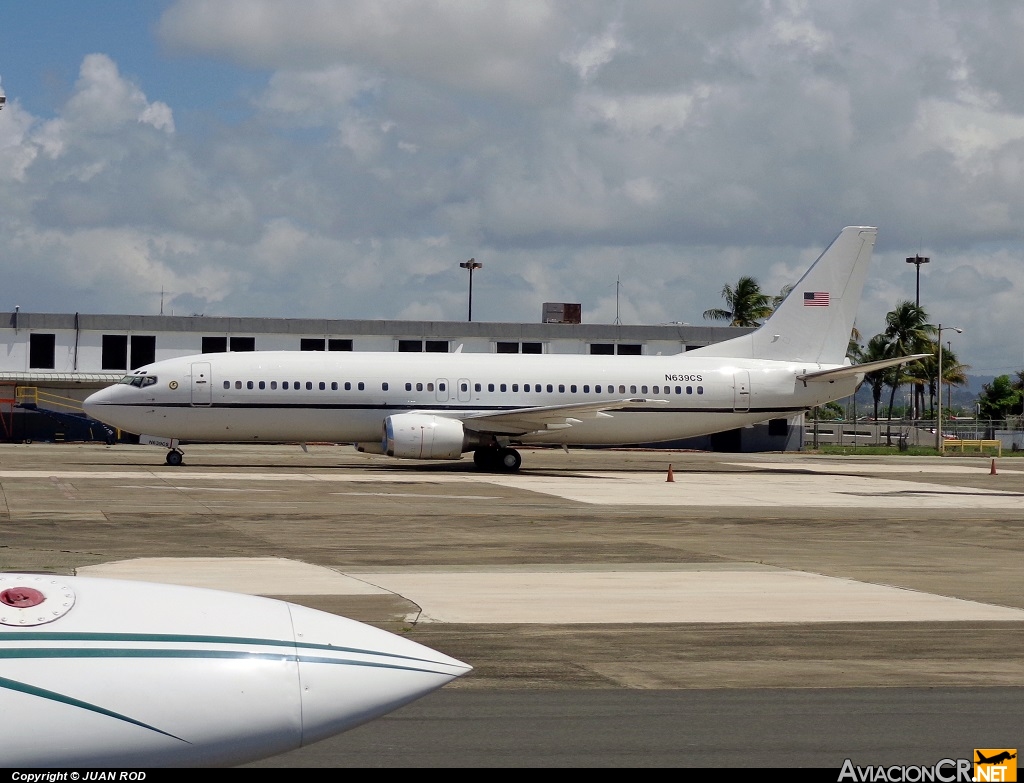 N639CS - Boeing 737-4Y0 - Justice Prisoner & Alien Transportation System (JPATS)