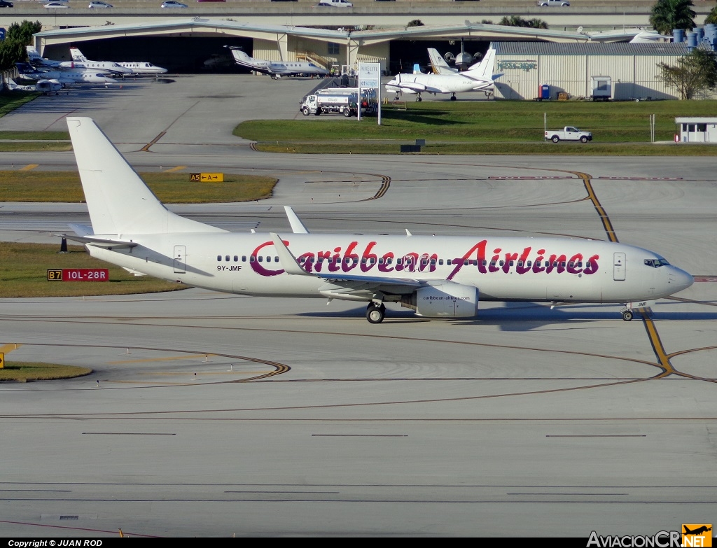 9Y-JMF - Boeing 737-8Q8 - Caribbean Airlines