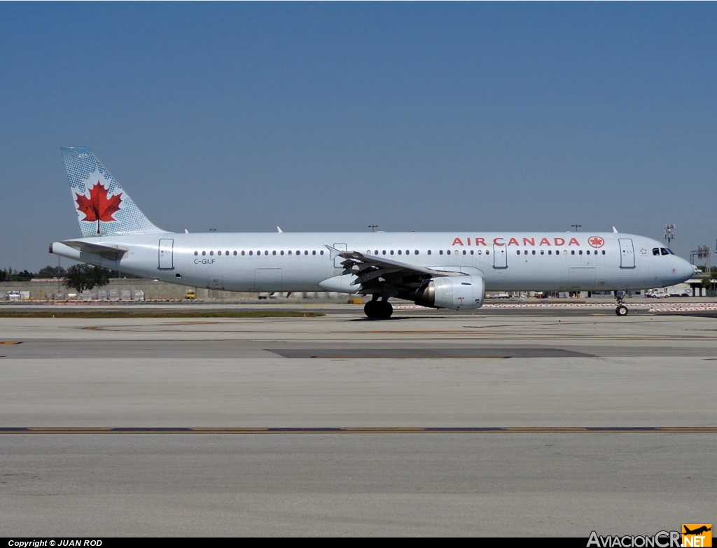 C-GIUF - Airbus A321-211 - Air Canada